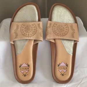 NEW Womens Bikini by Dexter slide sandals SZ 10